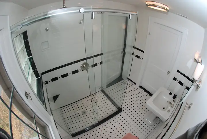 Shower door de vidrio templado